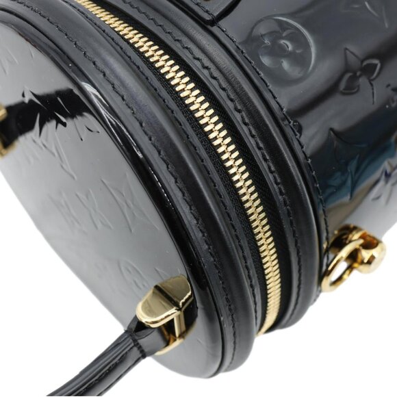Louis Vuitton  Cannes Magnetique Monogram Vernis Shoulder Bag Black - Picture 7 of 12